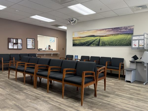 healthcare facility waiting room