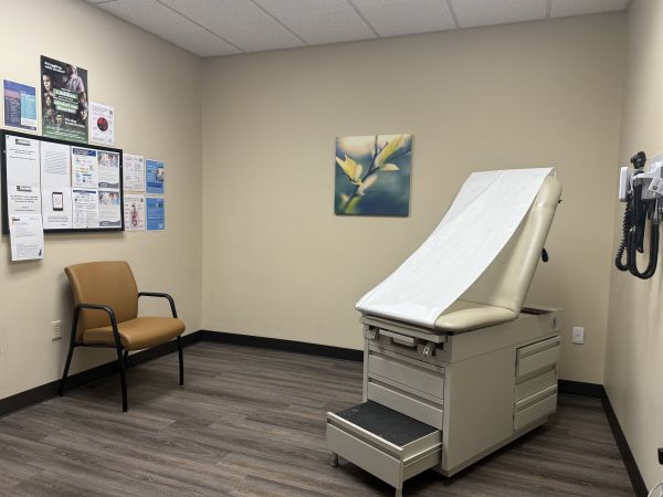 healthcare center exam room